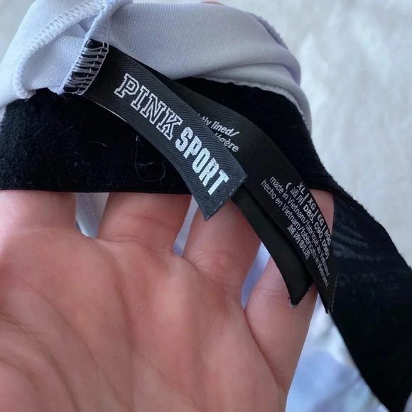 Victoria’s Secret PINK tie dye cut out ultimate lightly lined sports bra - Picture 5 of 6